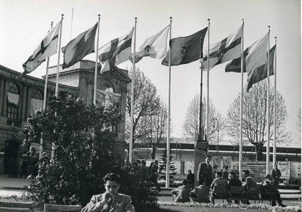 Fiera di Milano - Campionaria 1950 - Entrata di porta Domodossola