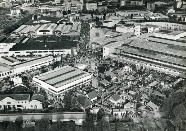 Fiera di Milano - Campionaria 1950 - Veduta dall'alto