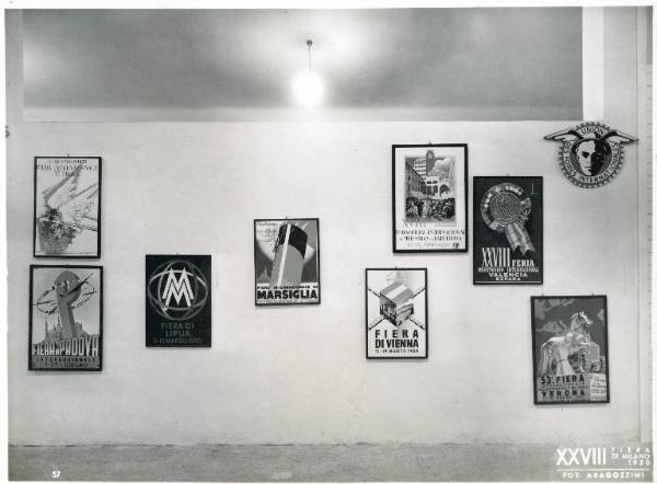 Fiera di Milano - Campionaria 1950 - Palazzo delle nazioni - Mostra dell'UFI (Union des foires internationales)