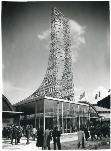 Fiera di Milano - Campionaria 1951 - Casa dell'ospite - Veduta esterna