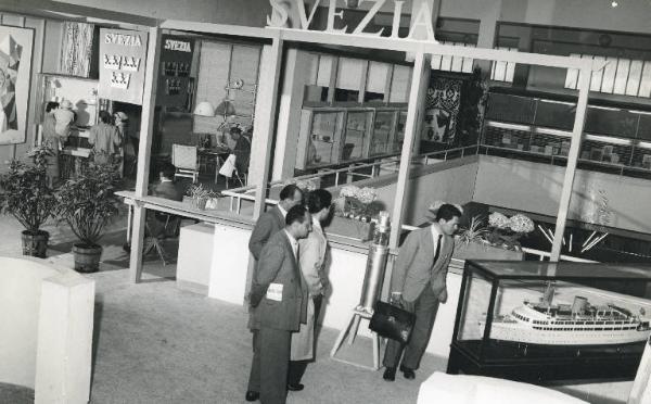 Fiera di Milano - Campionaria 1951 - Palazzo delle nazioni - Mostra ufficiale della Svezia