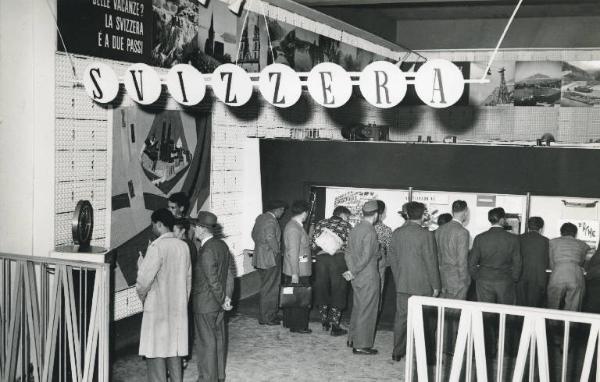 Fiera di Milano - Campionaria 1951 - Palazzo delle nazioni - Mostra ufficiale della Svizzera