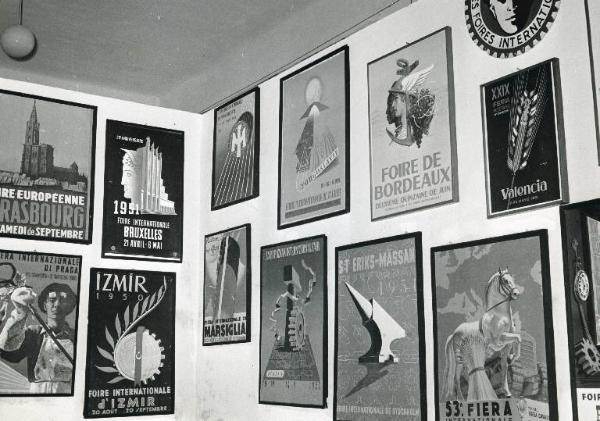 Fiera di Milano - Campionaria 1951 - Palazzo delle nazioni - Mostra dell'UFI (Union des foires internationales)