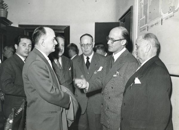 Fiera di Milano - Campionaria 1951 - Visita del presidente della Fiera d'Italia a New York James F. Walsh