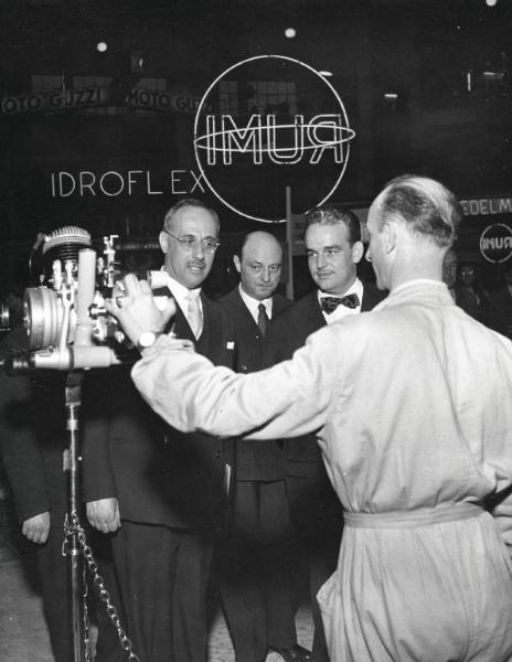 Fiera di Milano - Campionaria 1952 - Visita del principe Ranieri III di Monaco