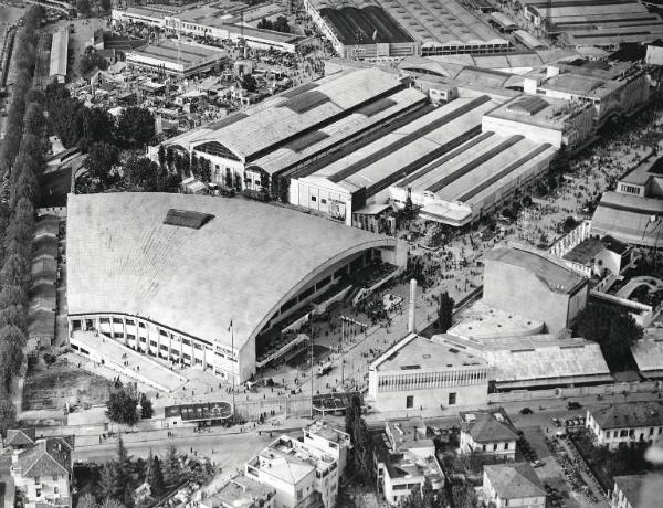 Fiera di Milano - Campionaria 1952 - Veduta dall'alto