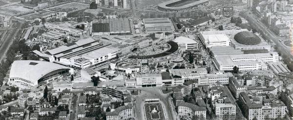 Fiera di Milano - Campionaria 1953 - Veduta aerea