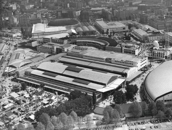 Fiera di Milano - Campionaria 1953 - Veduta aerea