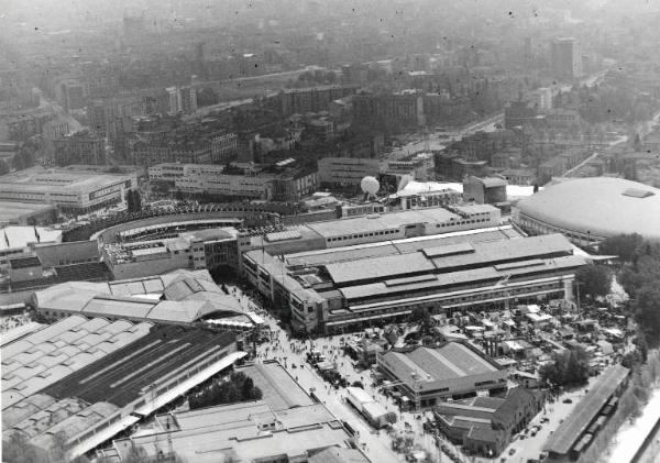 Fiera di Milano - Campionaria 1953 - Veduta aerea