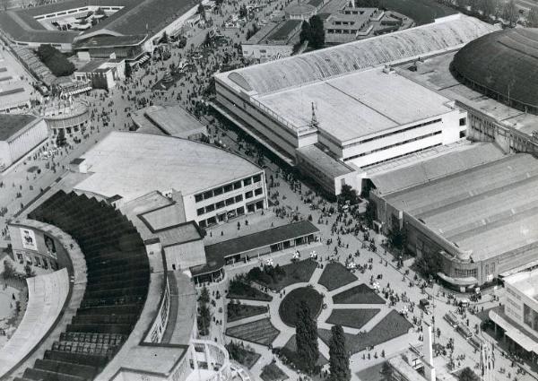 Fiera di Milano - Campionaria 1953 - Veduta aerea