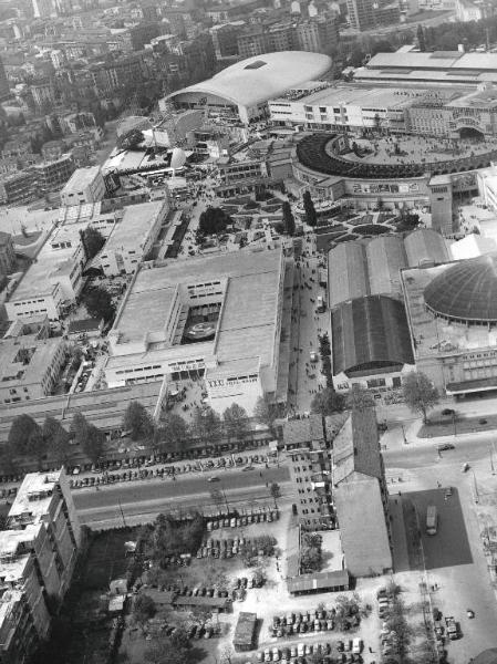 Fiera di Milano - Campionaria 1953 - Veduta aerea