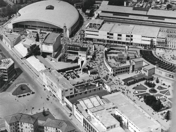 Fiera di Milano - Campionaria 1953 - Veduta aerea