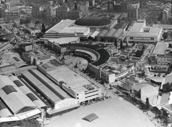 Fiera di Milano - Campionaria 1953 - Veduta aerea