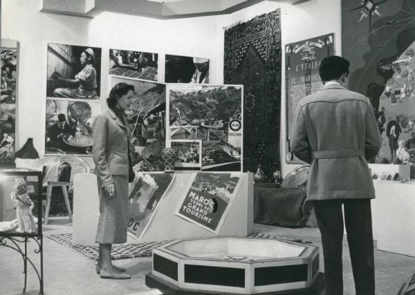 Fiera di Milano - Campionaria 1953 - Palazzo delle nazioni - Mostra ufficiale del Marocco