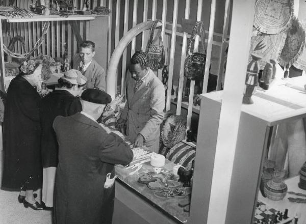 Fiera di Milano - Campionaria 1953 - Mostra della Somalia - Stand