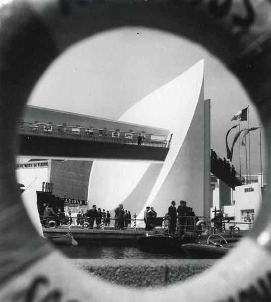 Fiera di Milano - Campionaria 1954 - Padiglione della Breda - Esterno