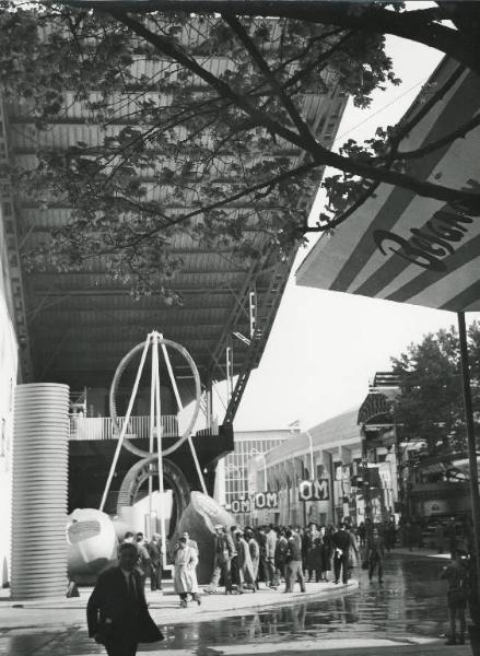 Fiera di Milano - Campionaria 1954 - Padiglione della Sidercomit (Siderurgica Commerciale Italiana S.p.A ) - Veduta esterna