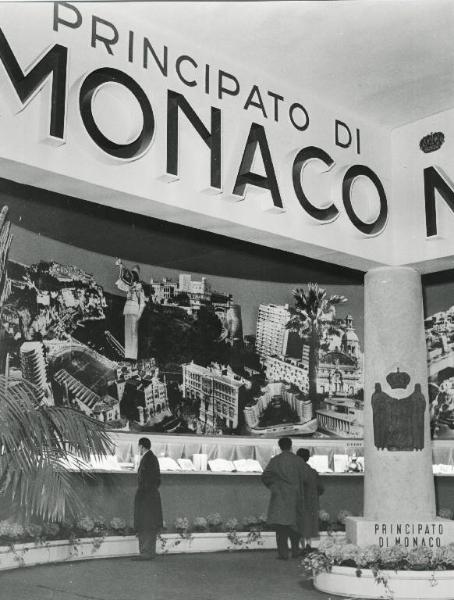 Fiera di Milano - Campionaria 1954 - Palazzo delle nazioni - Mostra ufficiale del Principato di Monaco