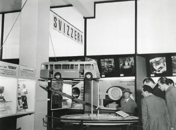 Fiera di Milano - Campionaria 1954 - Palazzo delle nazioni - Mostra ufficiale della Svizzera