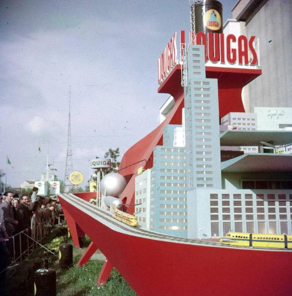 Fiera di Milano - Campionaria 1953 - Pubblicità Liquigas