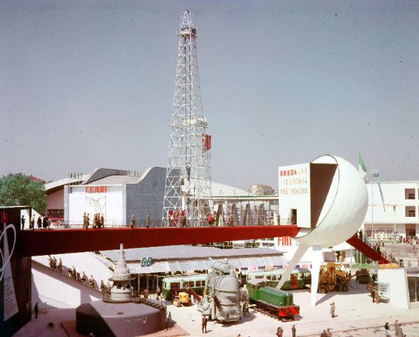 Fiera di Milano - Campionaria 1953 - Area espositiva Breda