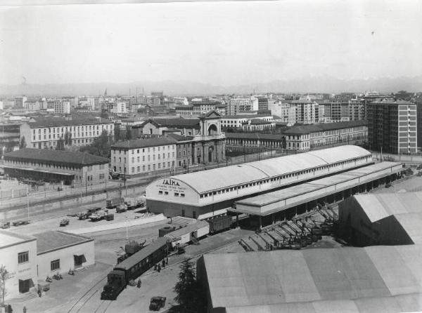 Fiera di Milano - Campionaria 1955 - Magazzini di deposito della SAIMA