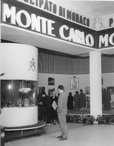 Fiera di Milano - Campionaria 1955 - Palazzo delle nazioni - Mostra ufficiale del Principato di Monaco