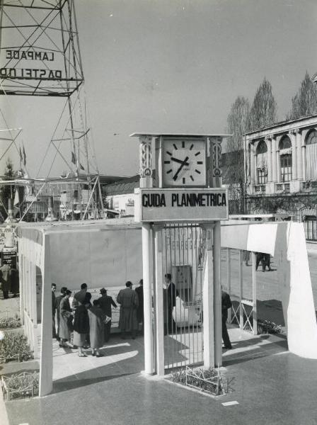 Fiera di Milano - Campionaria 1956 - Entrata di porta Domodossola - Guida planimetrica