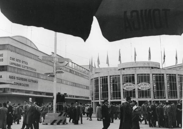 Fiera di Milano - Campionaria 1956 - Padiglione della Magneti Marelli - Veduta esterna