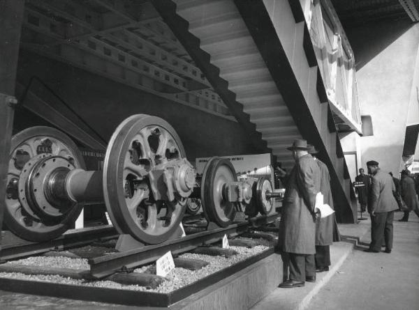 Fiera di Milano - Campionaria 1956 - Area espositiva all'aperto della Sidercomit