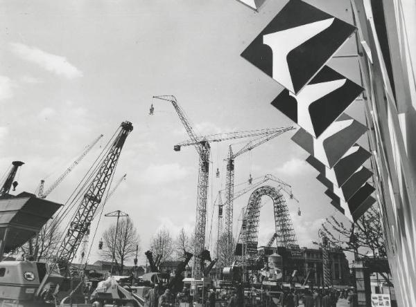 Fiera di Milano - Campionaria 1956 - Settore dell'edilizia