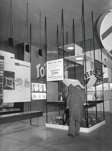 Fiera di Milano - Campionaria 1956 - Padiglione de Gruppo BPD (Bombrini Parodi Delfino) - Sala interna