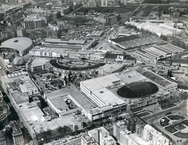 Fiera di Milano - Campionaria 1957 - Veduta aerea