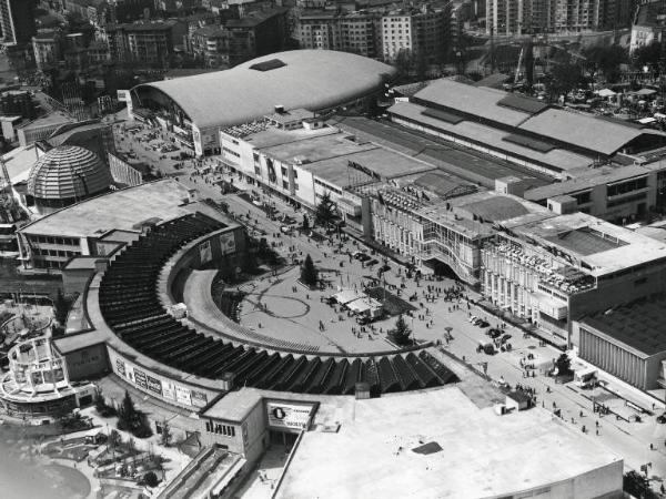 Fiera di Milano - Campionaria 1957 - Veduta aerea