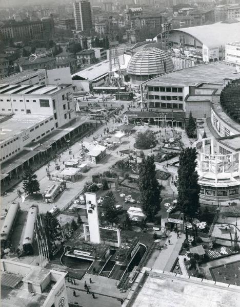 Fiera di Milano - Campionaria 1957 - Veduta aerea