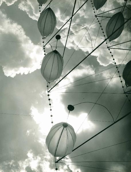 Fiera di Milano - Campionaria 1957 - Auditorio della RAI - Particolare architettonico