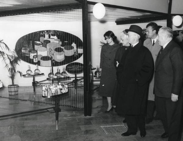 Fiera di Milano - Campionaria 1958 - Visita dell'ambasciatore degli Stati Uniti James Zellerbach