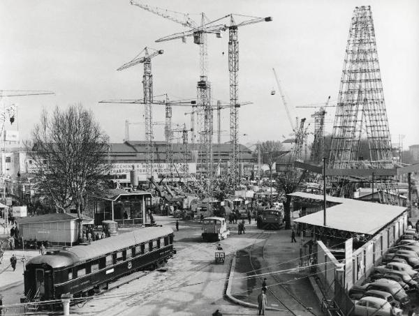 Fiera di Milano - Campionaria 1958 - Settore dell'edilizia