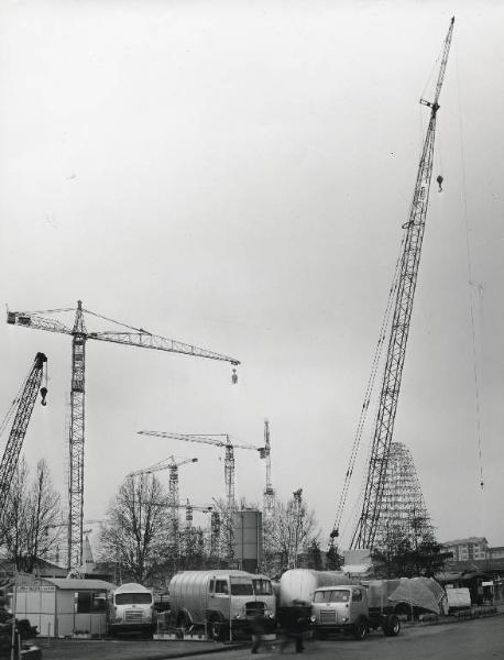 Fiera di Milano - Campionaria 1958 - Settore dell'edilizia