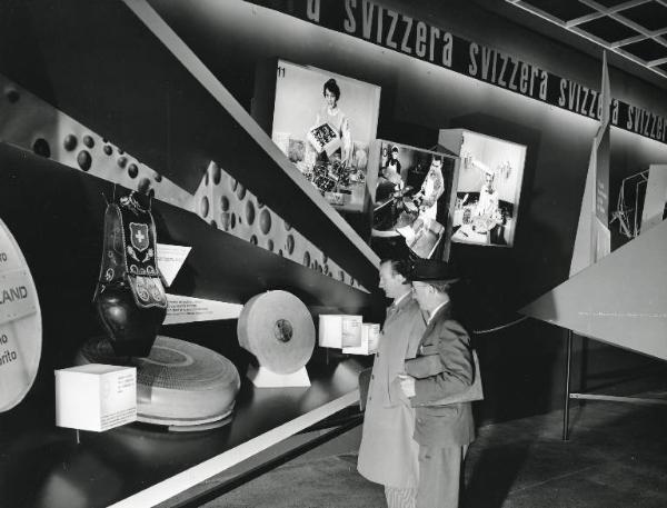 Fiera di Milano - Campionaria 1958 - Palazzo delle nazioni - Mostra ufficiale della Svizzera