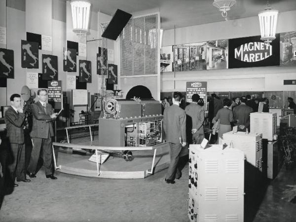 Fiera di Milano - Campionaria 1958 - Padiglione della Magneti Marelli - Interno