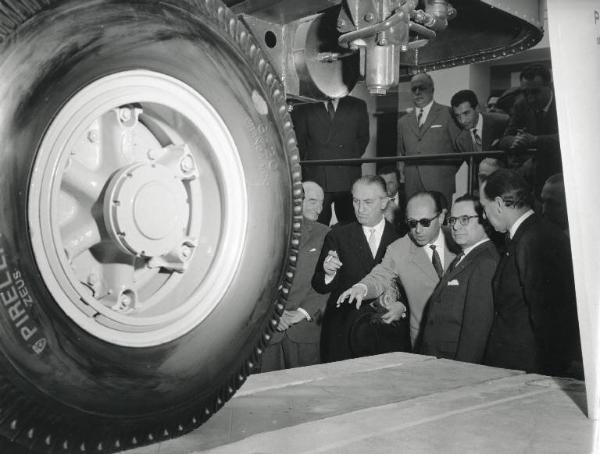 Fiera di Milano - Campionaria 1959 - Visita dell'ambasciatore argentino Dalmiro Videla Balaguer