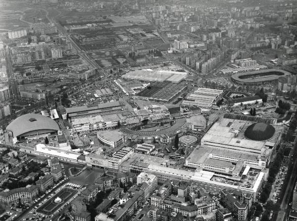 Fiera di Milano - Campionaria 1959 - Veduta aerea