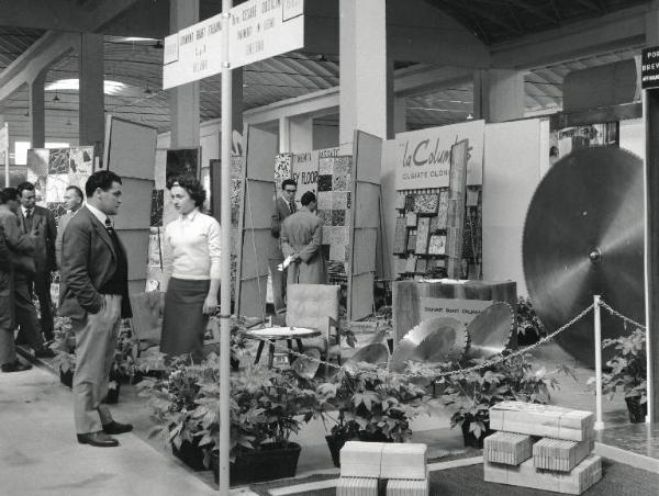 Fiera di Milano - Campionaria 1959 - Padiglione macchine e materiali per l'edilizia - Interno