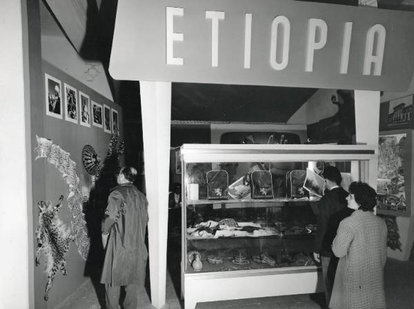 Fiera di Milano - Campionaria 1959 - Palazzo delle nazioni - Mostra ufficiale dell'Etiopia