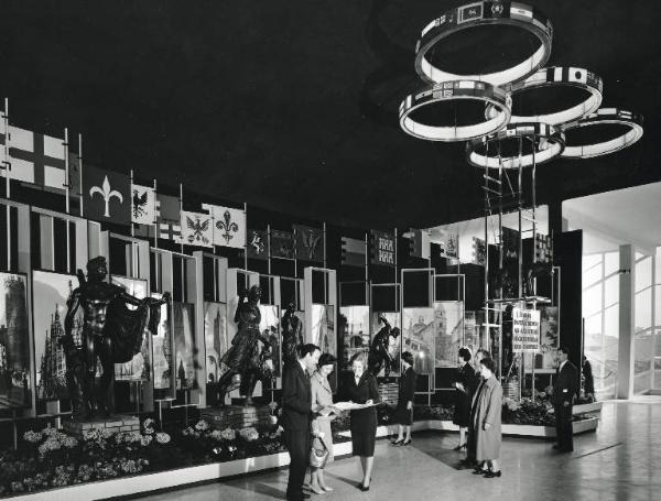 Fiera di Milano - Campionaria 1959 - Padiglione dell'ENIT - Mostra Giochi Olimpici di Roma del 1960