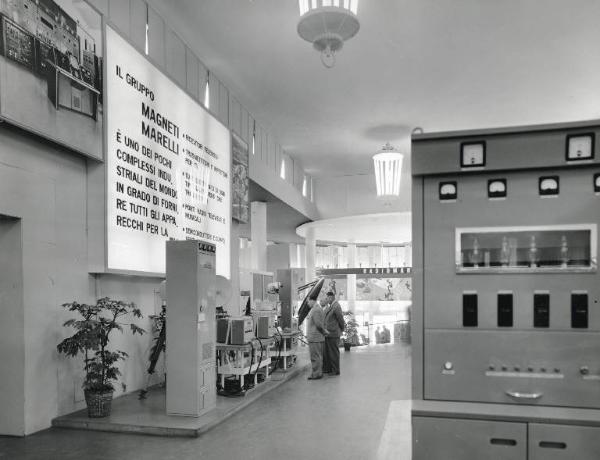 Fiera di Milano - Campionaria 1959 - Padiglione della Magneti Marelli - Interno