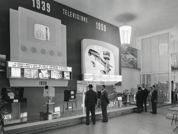 Fiera di Milano - Campionaria 1959 - Padiglione della Magneti Marelli - Interno