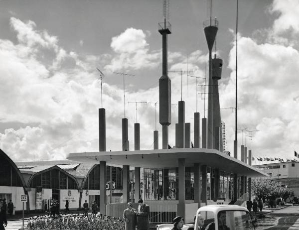 Fiera di Milano - Campionaria 1959 - Auditorio della RAI - Veduta esterna