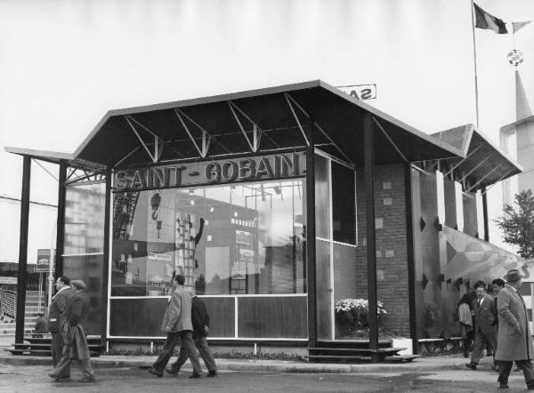 Fiera di Milano - Campionaria 1959 - Padiglione del Gruppo Saint Gobain - Veduta esterna